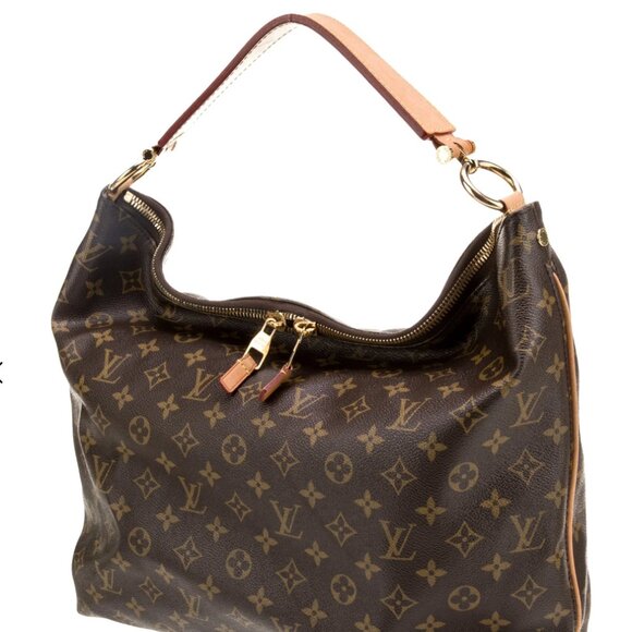 Authentic: Louis Vuitton LV Monogram Sully MM - Picture 2 of 14